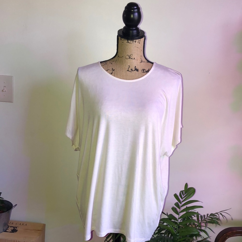 Ralph Lauren Short Sleeve with cold shoulders tee Top Shirt